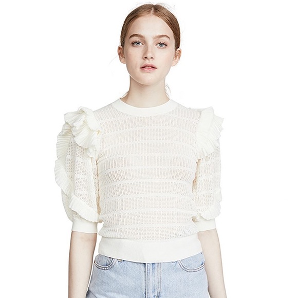 🆕 Ulla Johnson Aveline Top Sz L